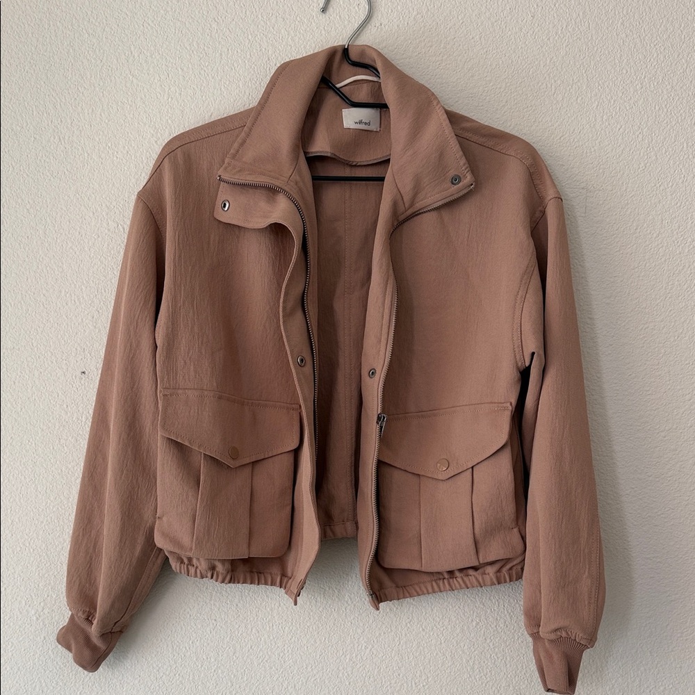 Aritzia Wilfred Women's Rose Pink Jacket